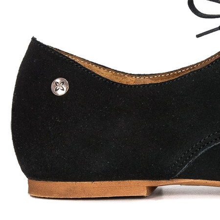 Maciejka 04929-01-00-5 Black Flat Shoes