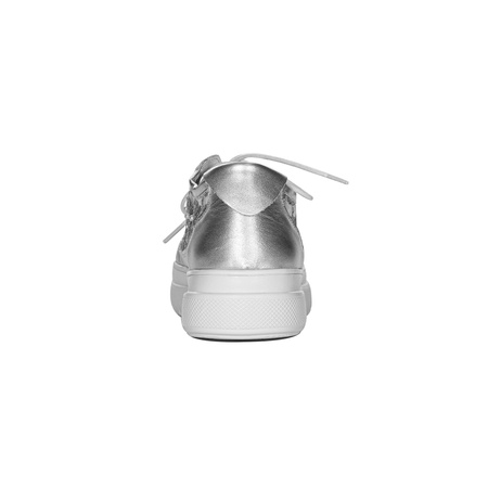 Maciejka Women's Silver Leather Sneakers