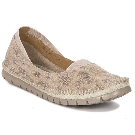 Maciejka Beige Ballerinas