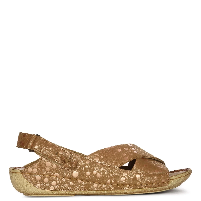 Maciejka Women's Leather Copper Sandals