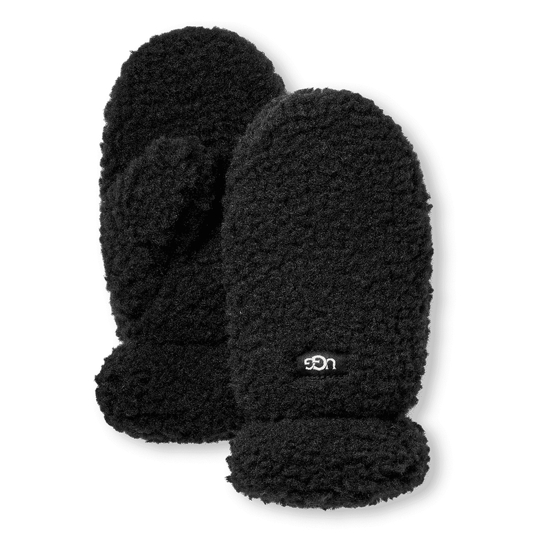 Ugg Rękawiczki Dziecięce Uggfluff Mitten Black