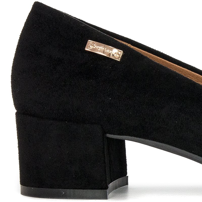 Sergio Leone PB142 Black MIC Flat Shoes
