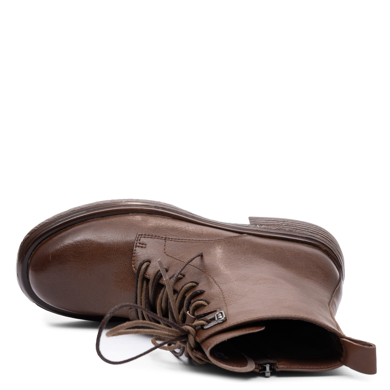 Maciejka Leather Ankle Boots Elegant Women’s Brown K7751-29/00-7
