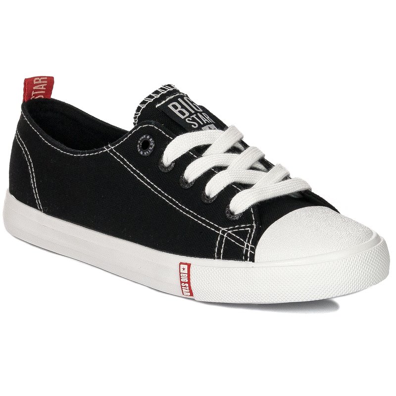 Trampki Big Star FF274085 Czarny/Czerwony