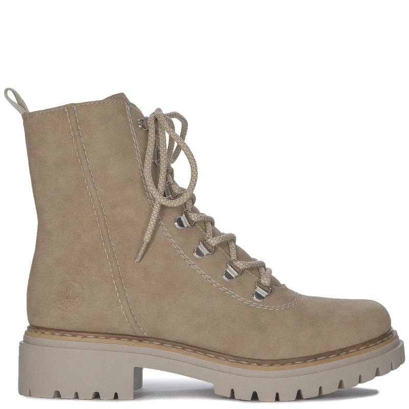 Rieker Women's Warned Beige Boots