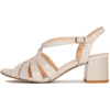 Bioeco Women Sandals On Heel Beige