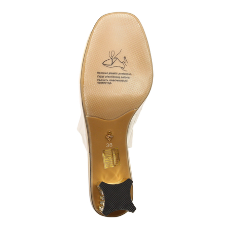 Sca'viola Women's Gold Sandals