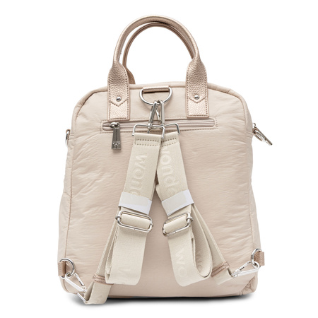 Wonders 2-In-1 City Backpack Large A4 Capacity Beige WB-52006-BEIG