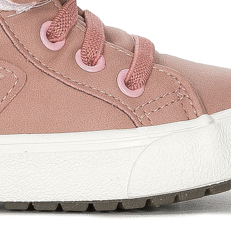 Kangaroos Botki dla dziewczynki Dusty Rose/Frost Pink