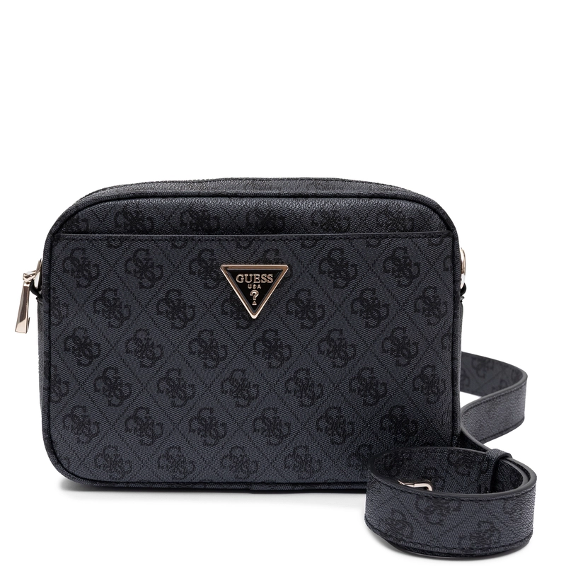 Guess Meridian Torebka Listonoszka Monogram Czarna HWSG6974140-BLACK