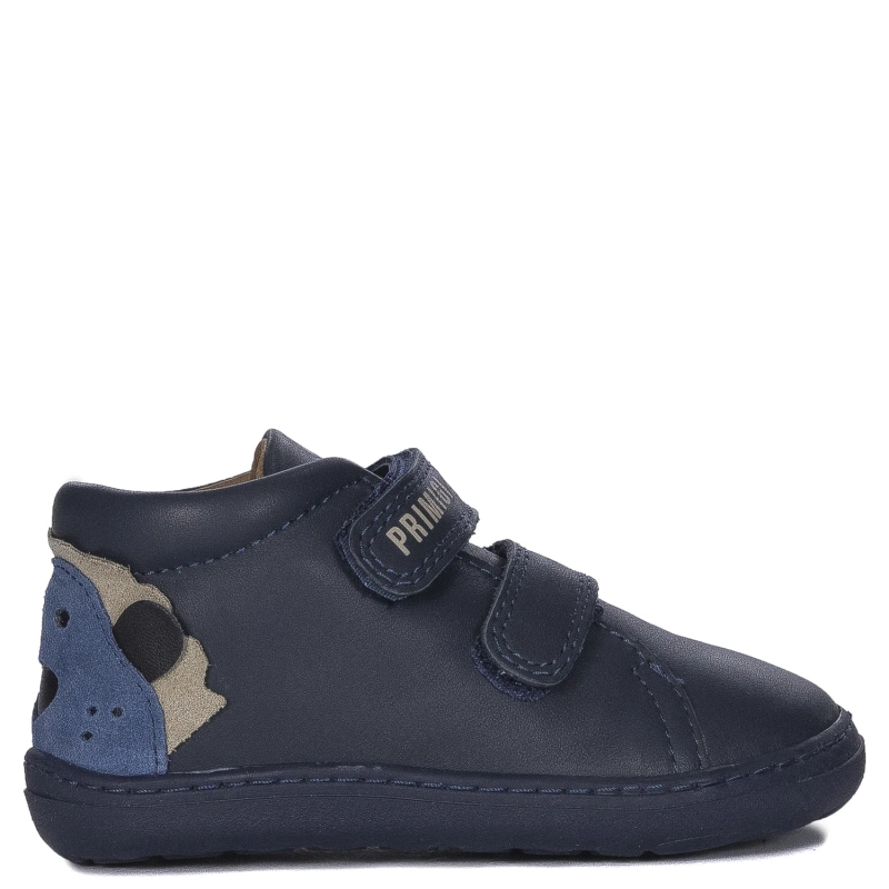 Primigi children's velcro Navy leather Nap Cloud/Scamo/N sneakers