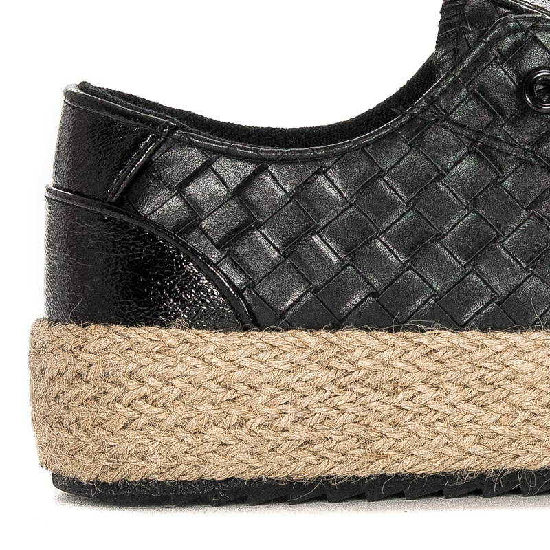 Espadryle Big Star JJ274396 Black Czarne