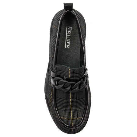 Women's shoes Artiker black shoes on the platform