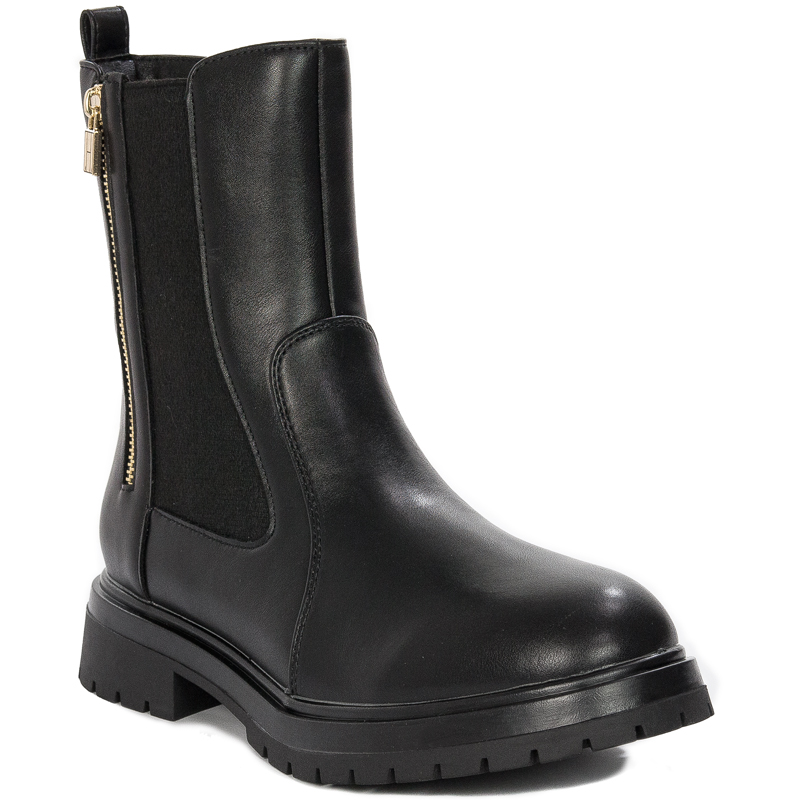 Tommy Hilfiger Botki Damskie Czarne