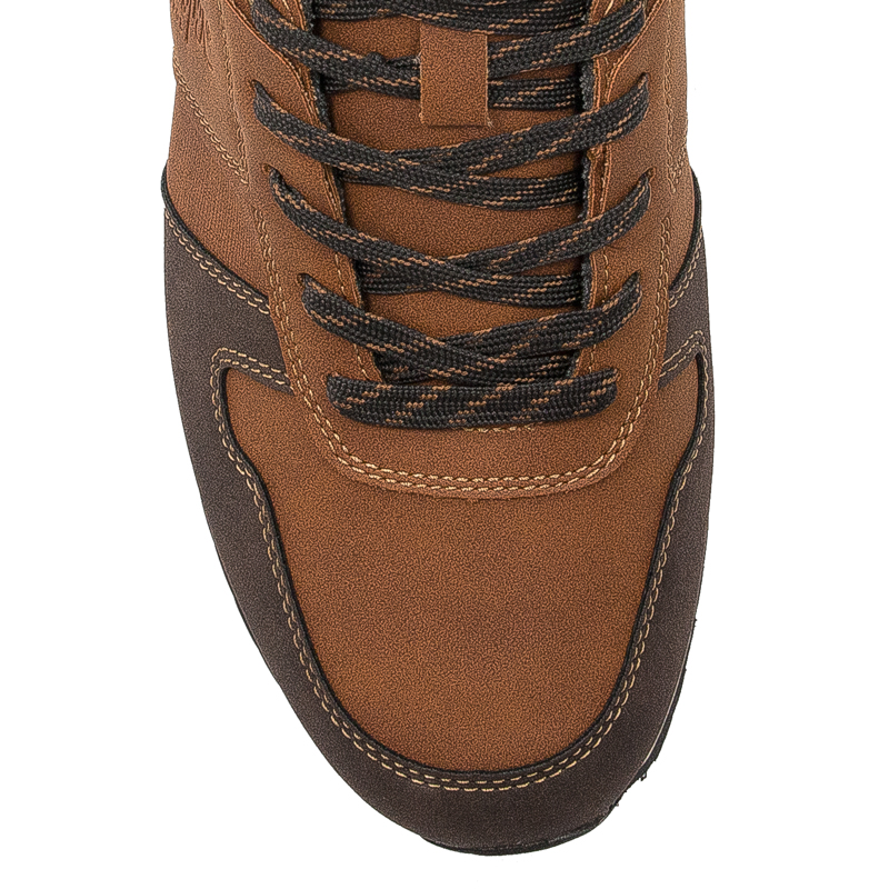 Sneakersy Lee Cooper Brown Brązowe