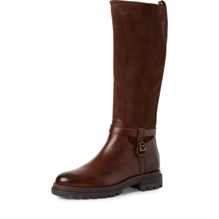 Marco Tozzi Chestnut Comb Knee-high Boots