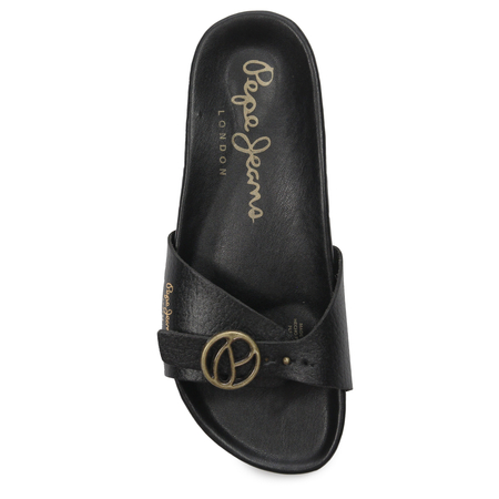 Pepe Jeans Black Sliders