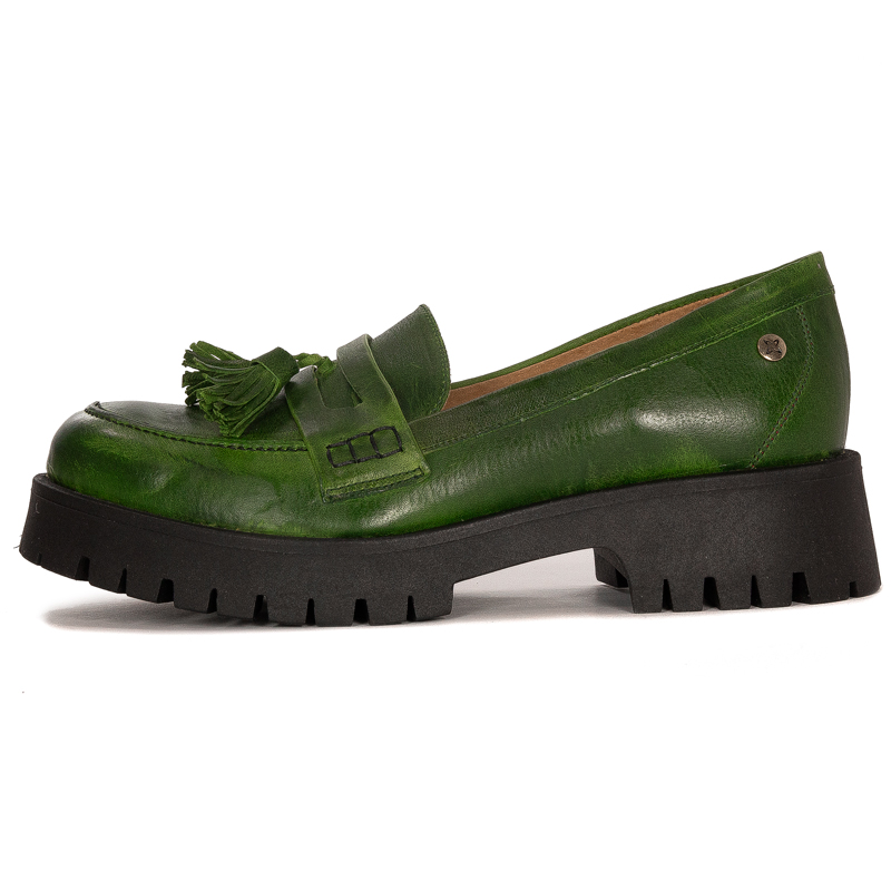 Maciejka Women's Green Shoes On Platform