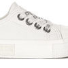 Big Star White children's slip-on sneakers