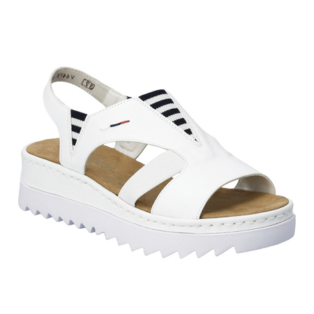 Rieker Women's White Sandals