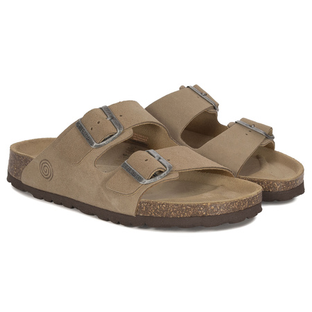 Dr. Brinkmann Women's Slides Beige