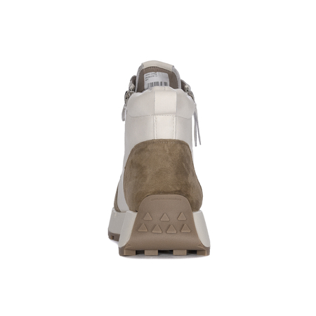T.Sokolski Leather Women's White/Brown Boots