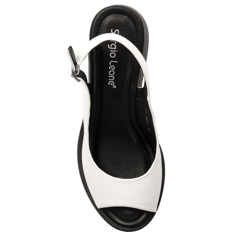 Sergio Leone Women's Sandals White