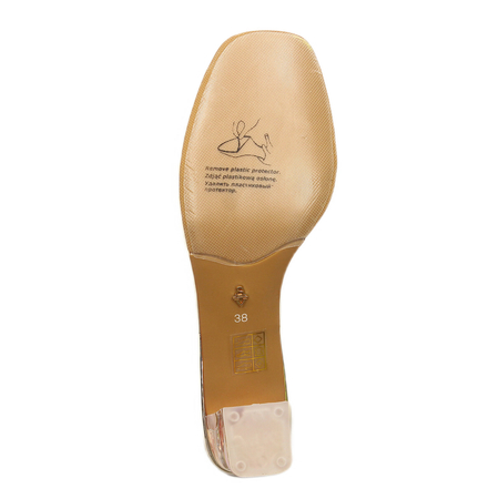 Sca'viola Women's Gold Sandals