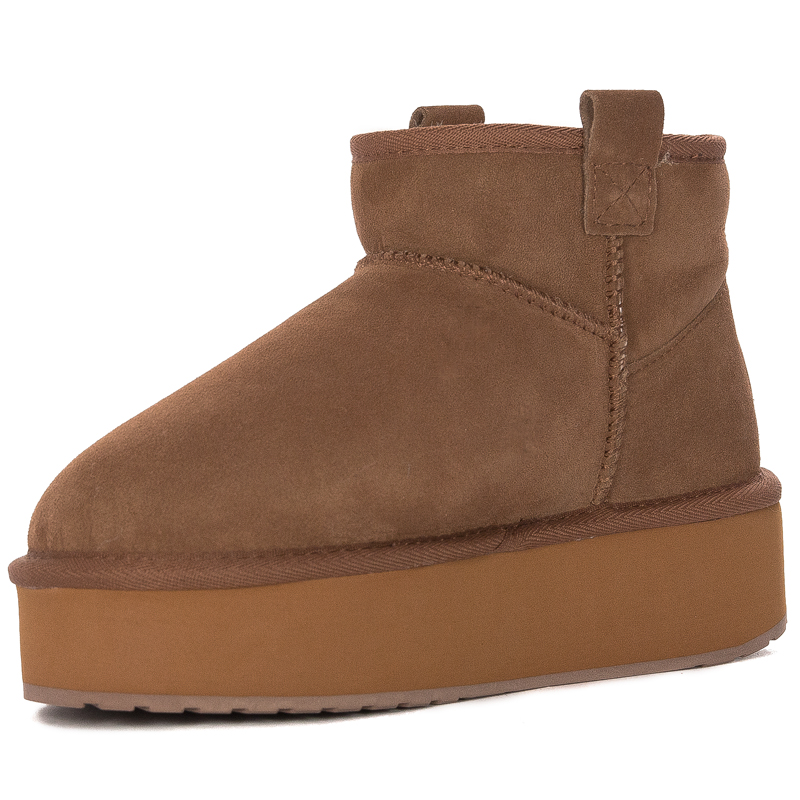 EMU Australia Foy Flatform Micro W13073 Chestnut