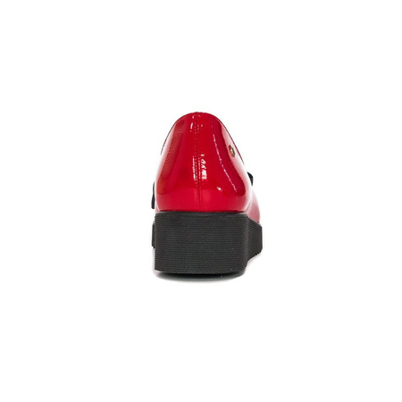 Maciejka 05062-08-00-5 Red Flat Shoes