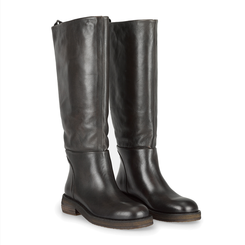  Felmini Women's Brown Leather Boots