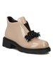 Filippo Beige Women's Leather Warmed Boots