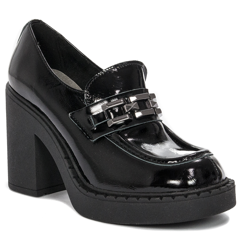 Lemar Women's leather black shoes