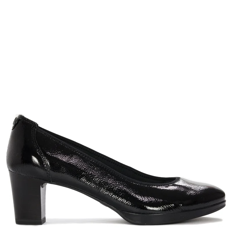 Tamaris Black Patent Pumps
