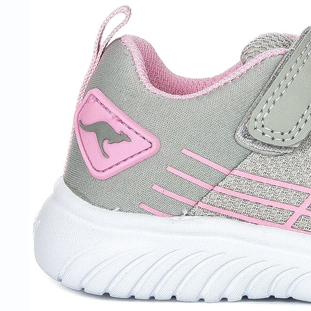 Buty dziecięce Kangaroos 02084 000 2063 Vapor Grey Frost Pink