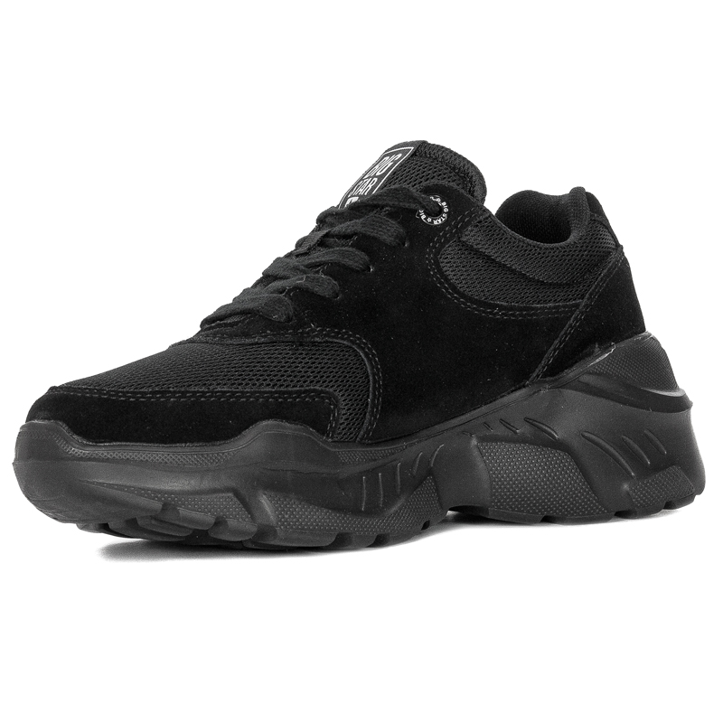 Big Star Sneakersy damskie Black Czarne