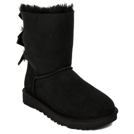 UGG 1016225 BAILEY BOW II BLACK Boots