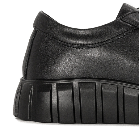 Filippo DP4138/22 BK Black women's Flat Shoes