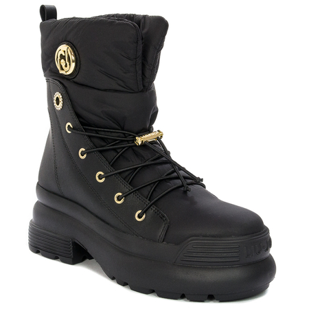 Liu Jo Women's Platform Snow Boots Amy 15 Black