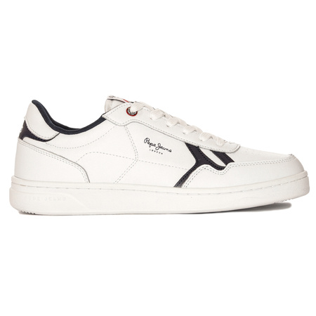 Pepe Jeans Sneakersy buty męskie Kore Britt M White Białe