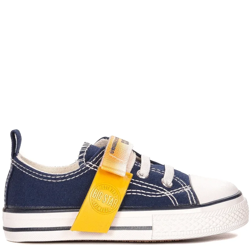 Big Star JJ374077 Navy Children's Trainers