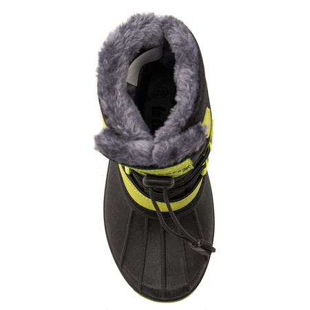 Lee Cooper Śniegowce buty zimowe dziecięce chłopięce Black czarne