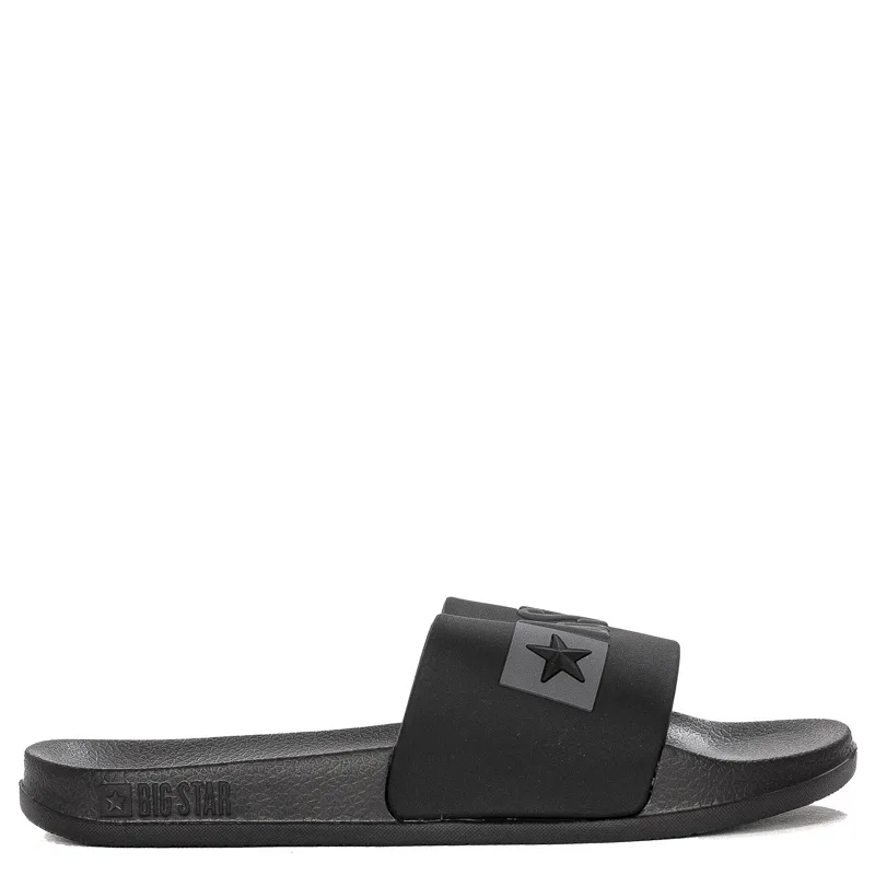 Klapki Big Star FF274A200 906 Black Czarne