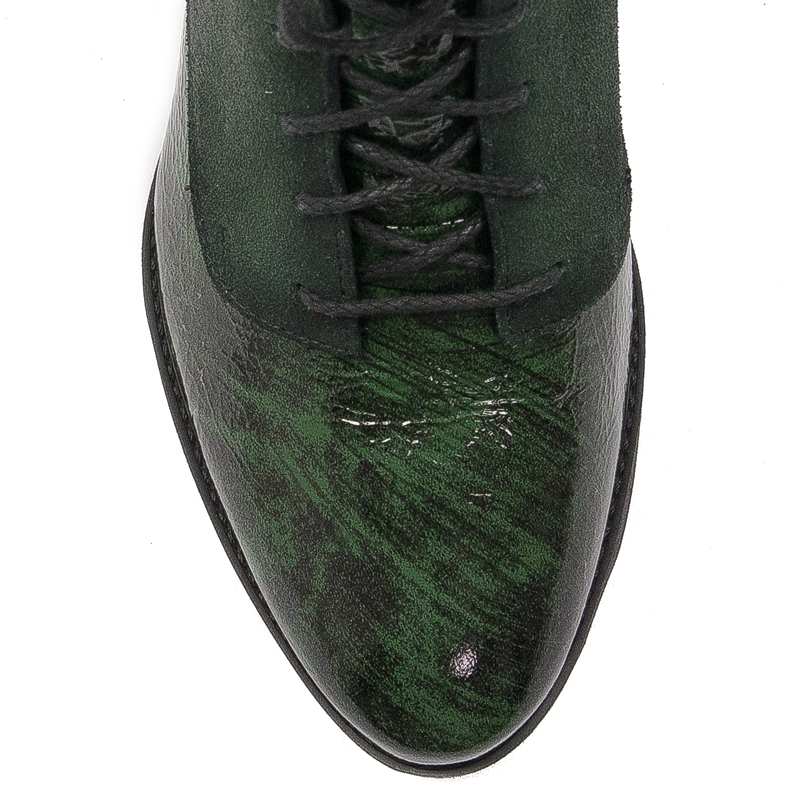 Maciejka Green women's Lace-Up Boots