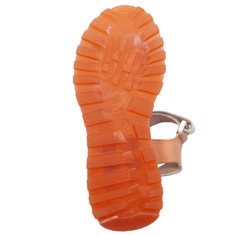Hispanitas Women's Platform Coral Scarlet Sandals