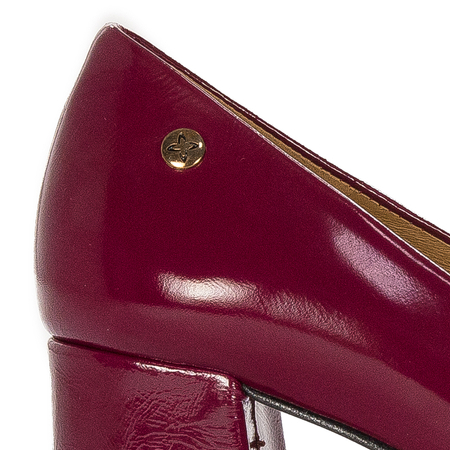Maciejka 03356-50/00-1 Burgundy Pumps