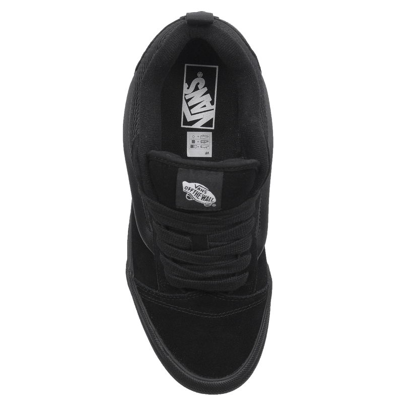 Vans Trampki sneakersy męskie Knu Skool Black/Black czarne