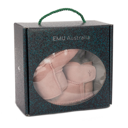 EMU Australia Pink Baby Bootie Baby B10310 Pink
