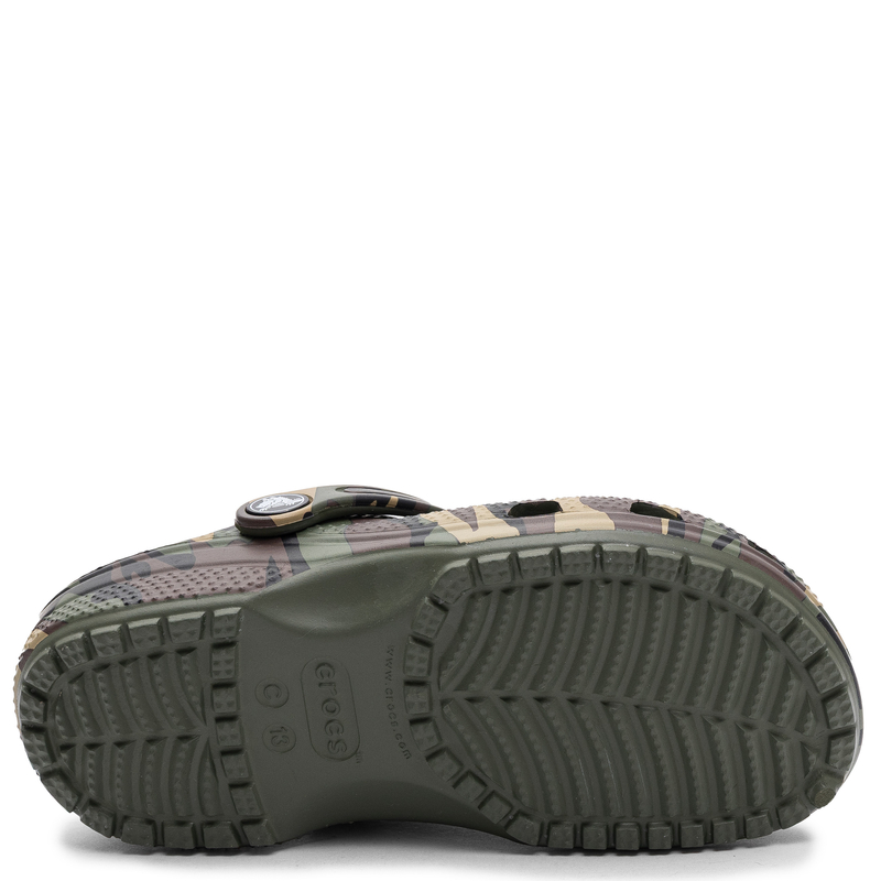 Crocs Classic Camo Clog Klapki Dziecięce Chłopięce Moro 211879-3TC