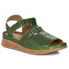 Maciejka Women's Leather Sandals Green